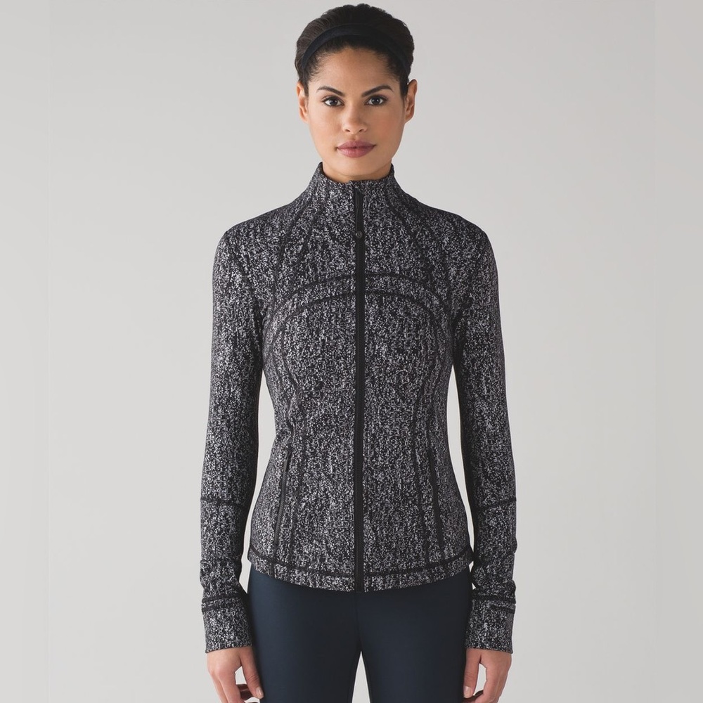 Black and White Lululemon Define Jacket, size 6